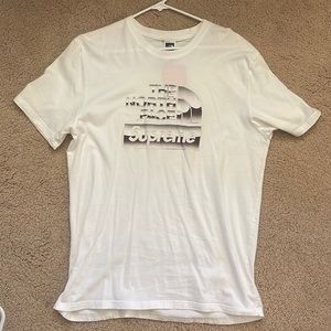 Supreme The North Face Metallic Logo T Shirt
